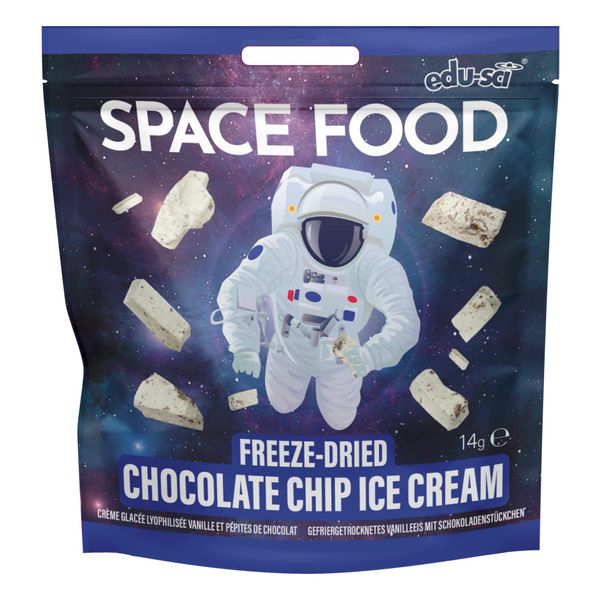 Space Food Freeze-Dried (Vanilla Chocolate Chip Ice Cream)