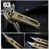 Mini Brass Rapid Utility knife, portable tool paper cutter, Hang able keychain,with Retractable