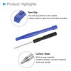 CoCud Precision Computer Screwdriver Kit, Electronics Screwdriver Sets with Micro Screwdriver Plastic Pry Tool - (Applications: for Computer Laptop PC), 8-pieces