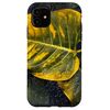 iPhone 11 Space Floral Yellow Galaxy Elephant Ear Leaves Case