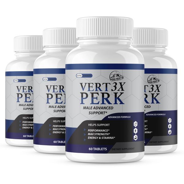 Vert3x Perk Male Advanced Support for Maximum Support and Performance 240Tablets