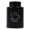 Medium Keepsake Urns for Human Ashes - Black, My Dad