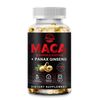 Organic Maca Root 240 Capsules 10000mg, Peruvian Maca Extract for Men & Women