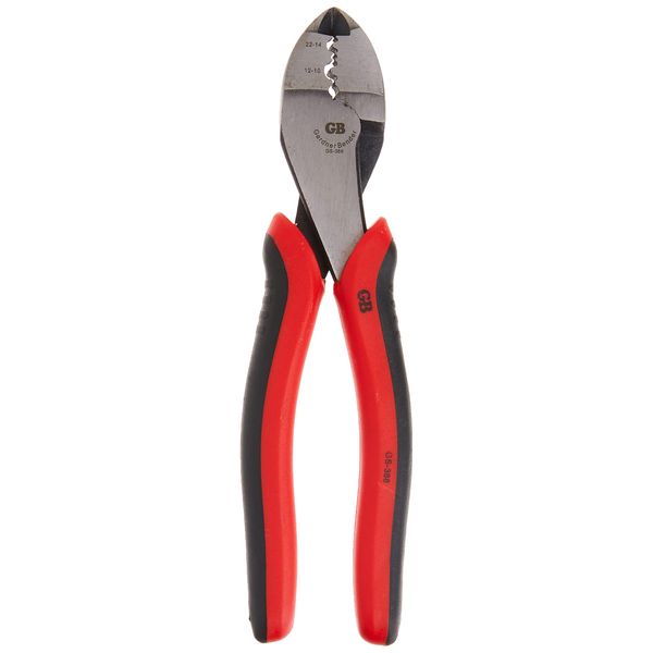 Gardner Bender GS-388 Electrical Pliers, Crimper & Cutter, Comfort Grip, Aluminum & Copper Wire, Hand Tool, 8 in. , Red