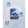 MySmile Teeth Whitening Strips, 28 White Strips Teeth Whitening Kit, Non-Sensitive 14 Sets Teeth Whitener for Tooth Whitening, Helps to Remove Smoking Coffee Soda Wine Stain, Up to 10 Shades Whiter