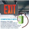 10-Pack HQRP 4.8V Backup Battery for Simkar SLED LED Exit Light Emergency