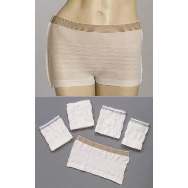 MediChoice Incontinence Underwear Mesh Brief, Polyester/Spandex, XL, Green Waistband- 1314MB5002 (Pack of 2)