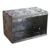 Electrical Box, Masonry, 67.3 Cu In, 3 Gang