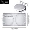 For PONTIAC Car Large Windshield Sun Shade Sscreen UV Block Window Cover Visor
