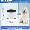 AP-T10-WT AP-T10FL Replacement Filter and AP-T10 Filter Compatible with Homedics