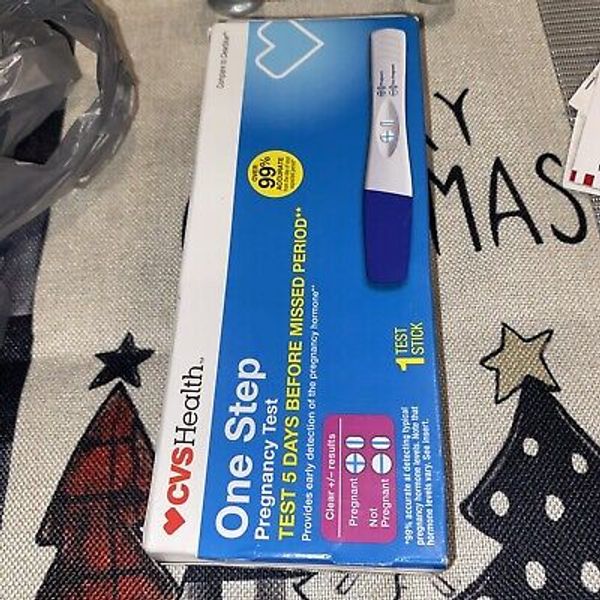 CVS Health one step pregnancy test 1 test stick EXP 11/25