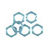 WESTINGHOUSE LIGHTING CORP 70622 6PK STL Hex Locknut