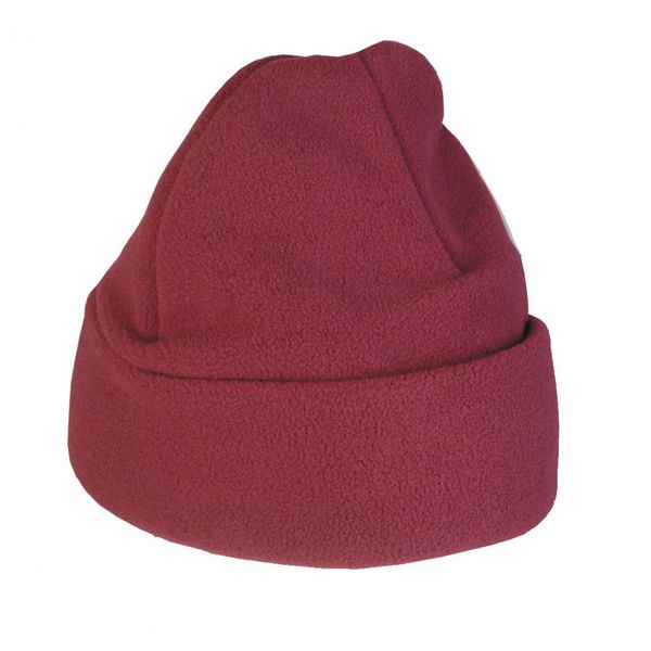 Childs Fleece Hat, Maroon, Medium
