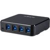 StarTech.com USB 3.0 Sharing Switch 4x4 für Peripheriegeräte - USB Umschalter für Mac / Windows / Linux - 4 Port USB 3.0 Switch