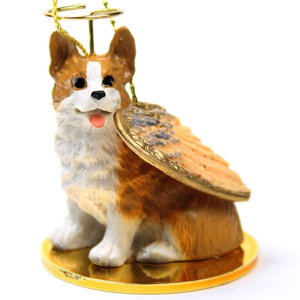 Welsh Corgi Pembroke Angel Dog Ornament