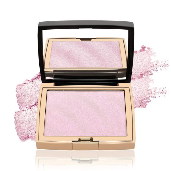 Boobeen Face Highlighter Makeup Palette Highlighter Powder Palette Long Lasting Highlighter Glitter Highlight Contour Powder Finishing Powder For Face Illuminator Bronzer Palette Natural Glow