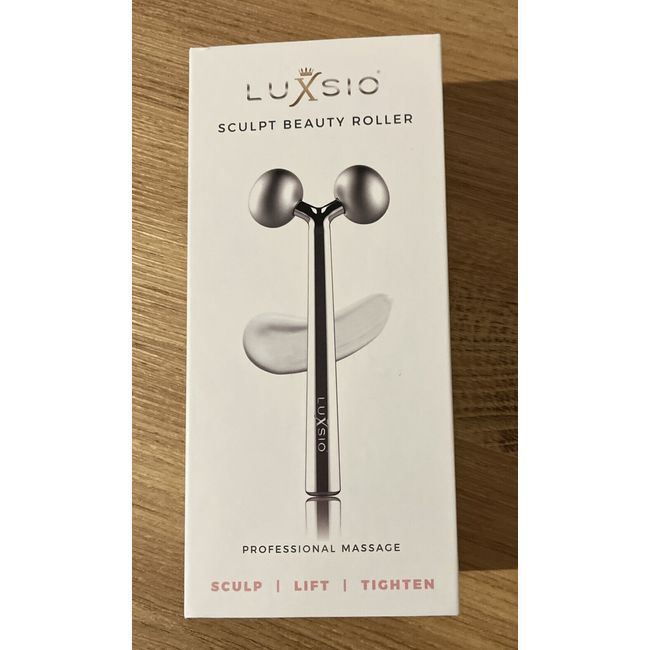 Luxsio Sculpt Beauty Roller Professional At Home Massage Sculpt-Lift-Tighten NEW