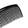 VOCOSTE Classic Side Clip Hair Comb Teeth Hair Comb Hair Clip Comb Plastic Black 10cm 4 Pcs