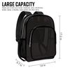 Clear Backpack Heavy Duty Transparent Backpack for Security Travel Work