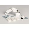 JACKLOC Robust Folding Window Restrictor - White