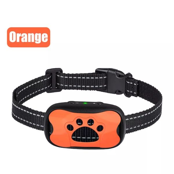 Anti Bark Collar Stop Dog Barking Sound Vibration S/M/L Adjustable Rechargeable