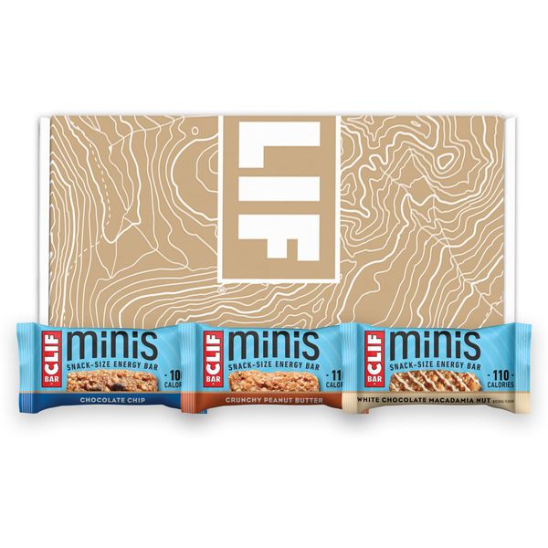 CLIF BAR Minis - Variety Pack - Made with Organic Oats - 4-5g Protein - Non-GMO - Plant Based - Snack-Size Energy Bars - 0.99 oz. (30 Count)