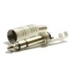 kenable 6.35mm METAL Stereo Jack Plug & Strain Relief Solder End
