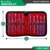 10 Pcs Pimple Popper Blackhead Remover Kit Tools Set Comedone Zit Extractor