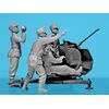 ICM 1/35 2cm Flak 38 w/Shooting Crew Plastic Model 35718 (Cannon)