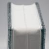 Basic Glass Block Candi Clear 19 x 19 x 8 cm Set of 6
