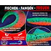 Angel-Berger Wild Devil Baits Tornado Curly Tail Twister Rubber Fish Shad Artificial Bait Soft Lure Soft Lure Pike Perch Zander (Fire Tiger, 15 cm)