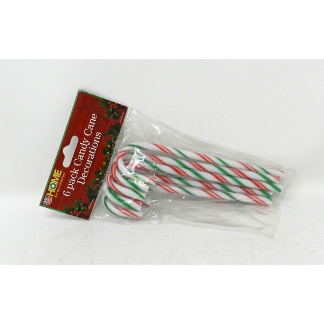 Home For The Holidays Indoor Candy Cane Decorations 6 Pack