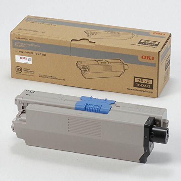 Oki Data TC-C4AK2 Toner Cartridge (Large) Black