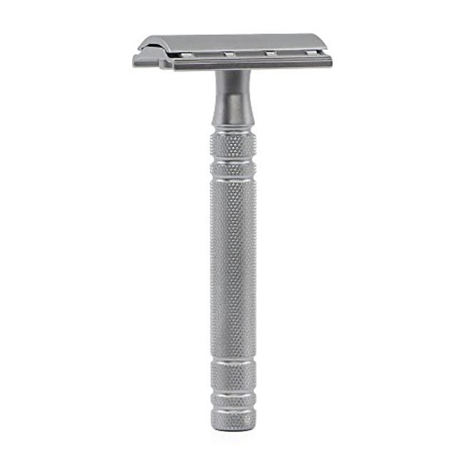 Feather Stainless Steel Double Edge Razor AS D2