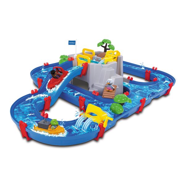 Aquaplay: Mountain Lake Water Playset, Plastic Activity Table, Kids