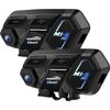 Motorcycle Bluetooth Intercom with Music Sharing, M1S Pro 2000M 8 Riders Group H