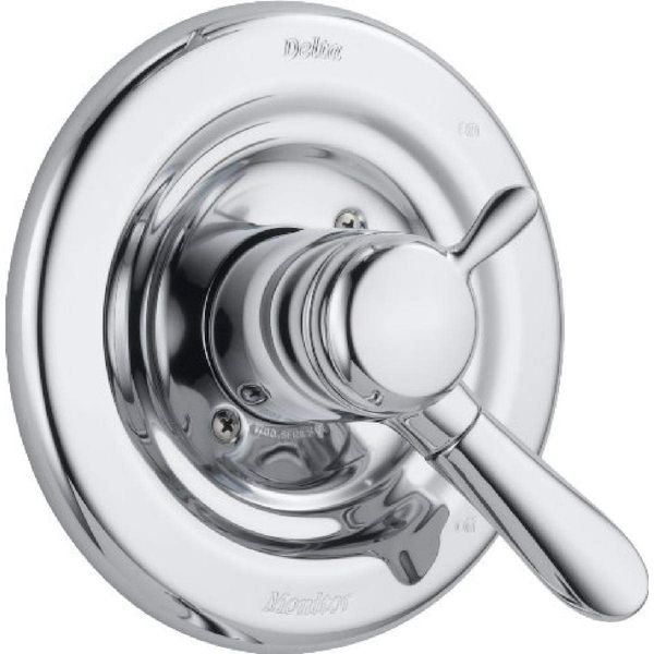 Delta Faucet Lahara 17 Series Dual-Function Shower Handle Valve Trim Kit, Chrome T17038 (Valve Not Included)