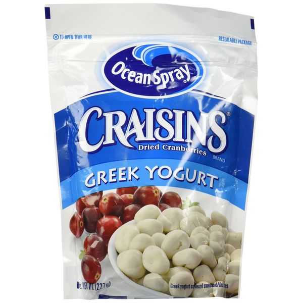 Ocean Spray Craisins Dried Cranberries Greek Yogurt (1 Resealable Bag)