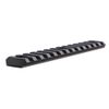 TuFok Picatinny Rail Section - Thin 0.27in Height Rail Attachment Adapter Mount Alumimun 13-Slot Black