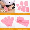 12 Pcs Adjustable Cake Smoother Set, Plastic Cake Decorating Tools Comb and Dough Scrapers for Baking Pastries