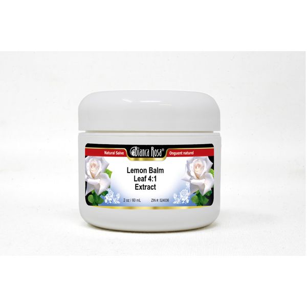 Lemon Balm Leaf 4:1 Extract Salve (2 oz, ZIN: 524036) - 2 Pack