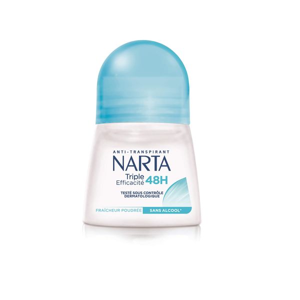 Narta – Deodorant Damen Bille Erdbeere, wirksam 48 h, 50 ml, 1 Stück