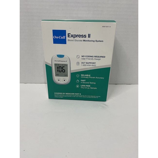 On-Call Express II Blood Glucose Monitoring System