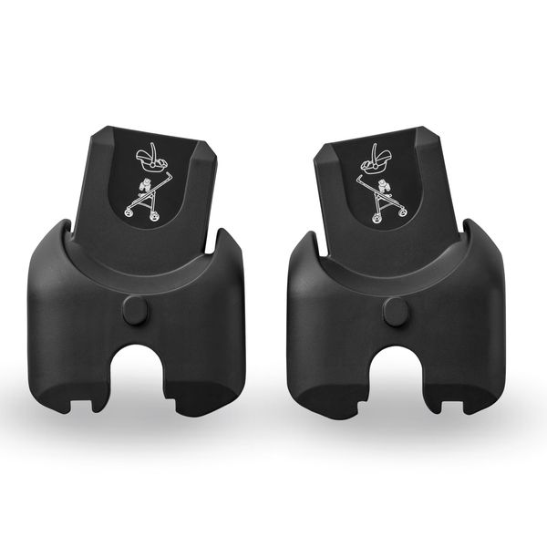 Maxi-Cosi Baby Car Seat Adapters, Attach your Maxi-Cosi Baby Car Seat to your Maxi-Cosi Pushchair, Easy to Use with One Click Attachment, Memory Buttons, Compatible with Maxi-Cosi Adorra 2 and Zelia 3
