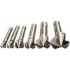 6PCS Chamfering Knife 3 Flutes 90 Degree HSS Chamfer Cutter Bit Chamfering Countersink Drill Bits