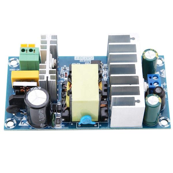 Power Supply Module AC DC Power Converter Module AC85-265V Input DC24V Output 6A Over Current Protection Overload Protection Short Circuit Protection Switching Power Board High Power Switching Board