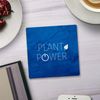 Shopagift Plant Power Vegan 2 Pack Coasters - 9cm x 9cm