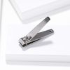Tweezerman Stainless Steel Fingernail Clipper, Silver