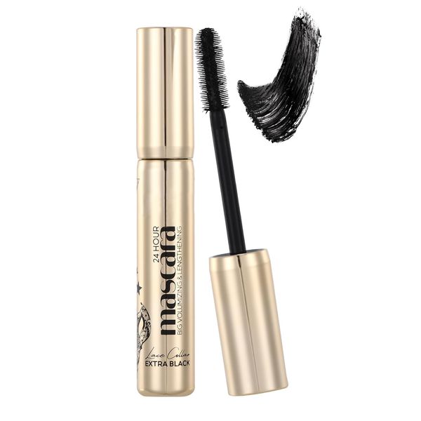 ONLYBETTER Mascara, Waterproof Mascara, Long Lasting Volume Mascara, Cruelty & Vegan Free and Full-Sized Black Mascara