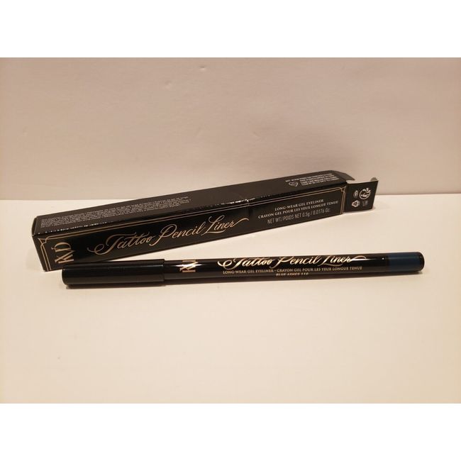 Kat Von D- Tattoo Pencil Liner Long-Wear Gel Eyeliner - #10 Trooper Black -NIB